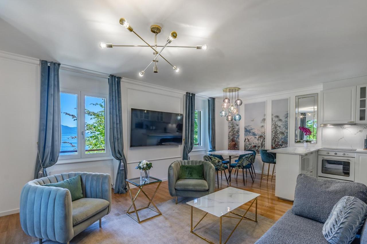 Soft Glam 1-Bedroom Appt - Lake & Mountain View Монтрьо Екстериор снимка